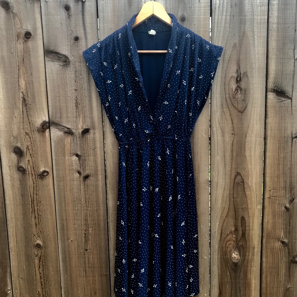 Vintage 80’s floral print dress
